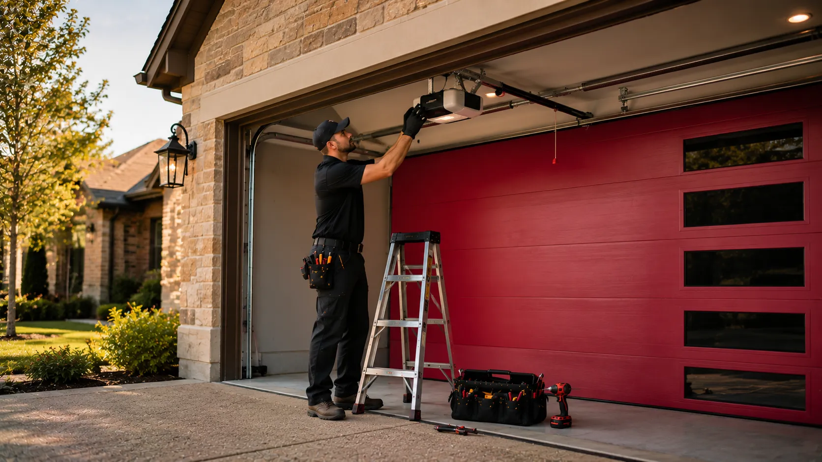 Panel Replacement for Levittown's 1956-Era Garage Doors