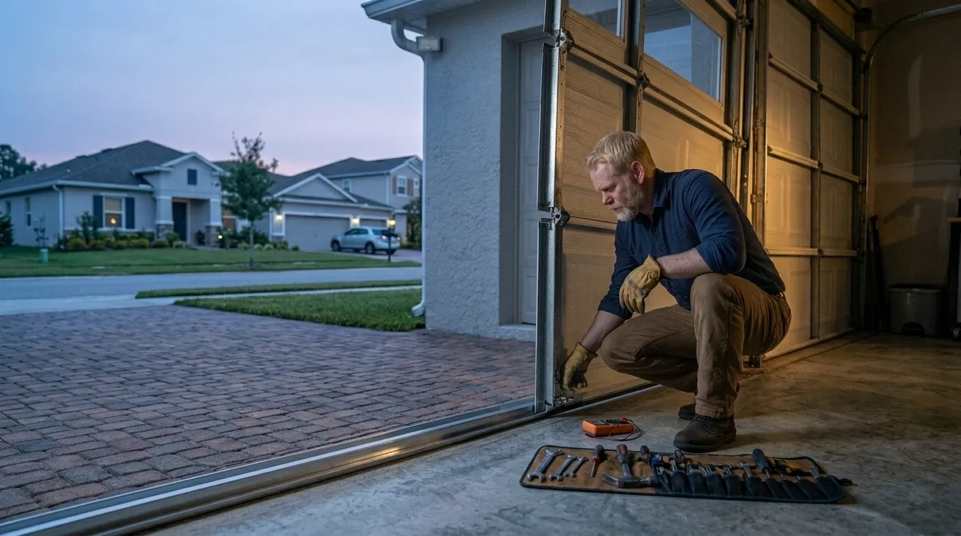 Repaired & tested - Philadelphia garage door service