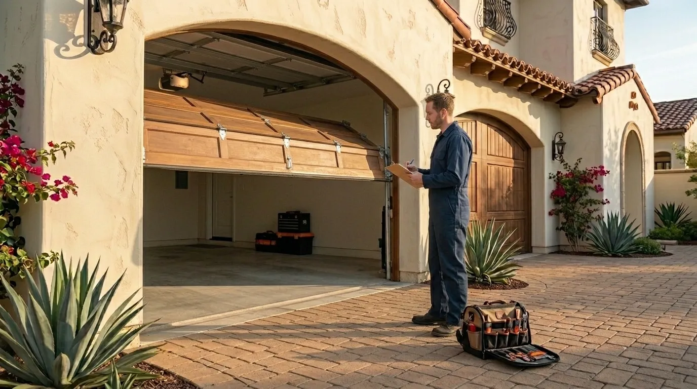 On-site diagnosis - Philadelphia garage door service