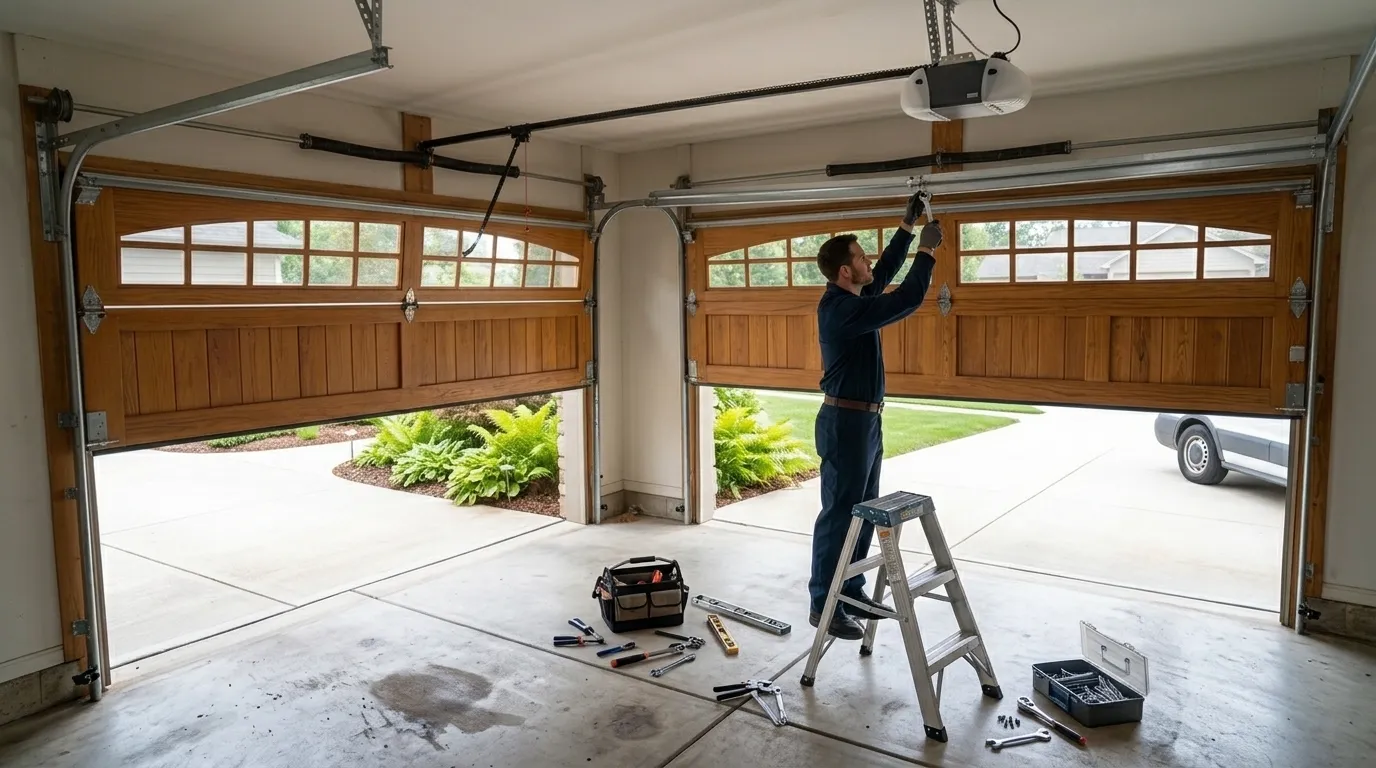 On-site diagnosis - Philadelphia garage door service