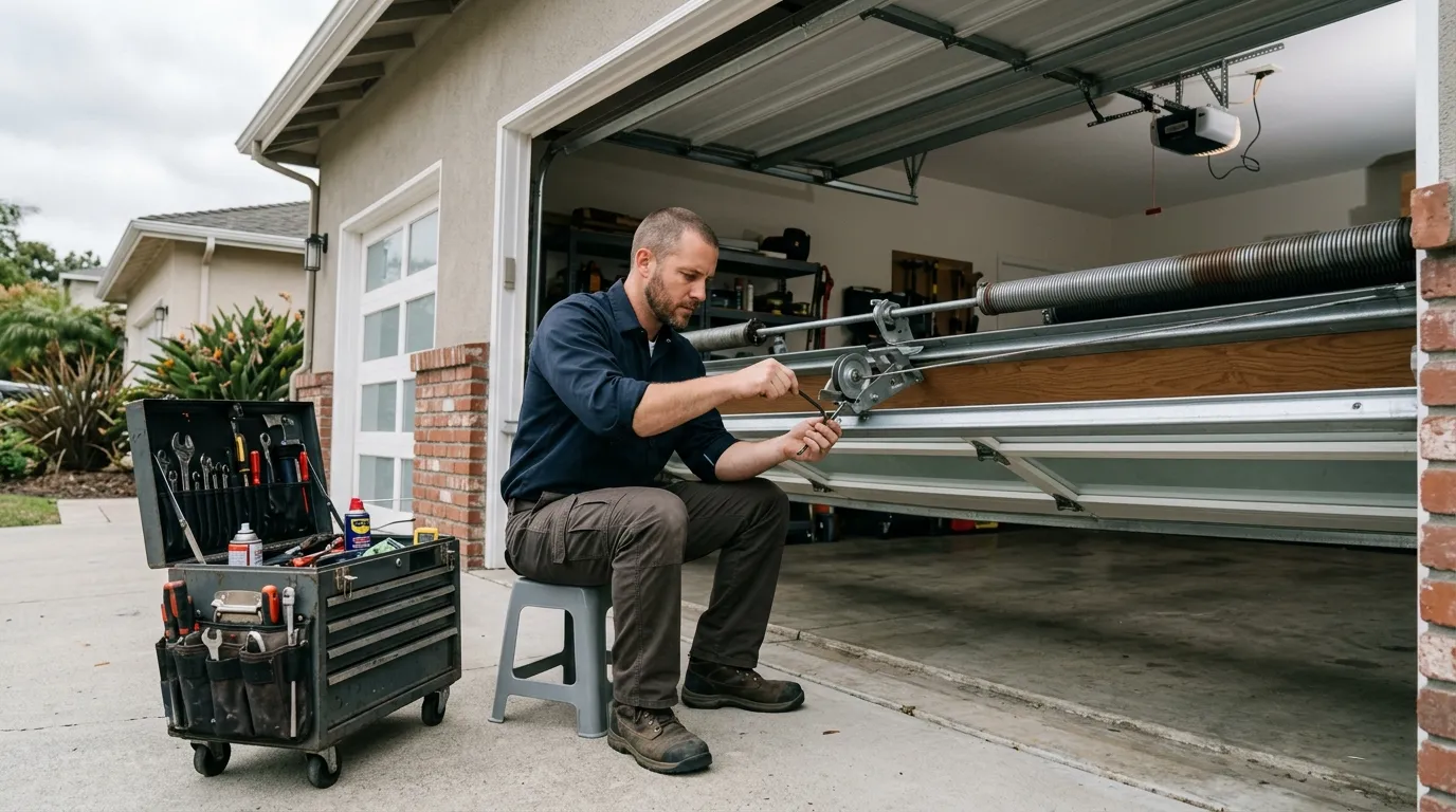 On-site diagnosis - Philadelphia garage door service