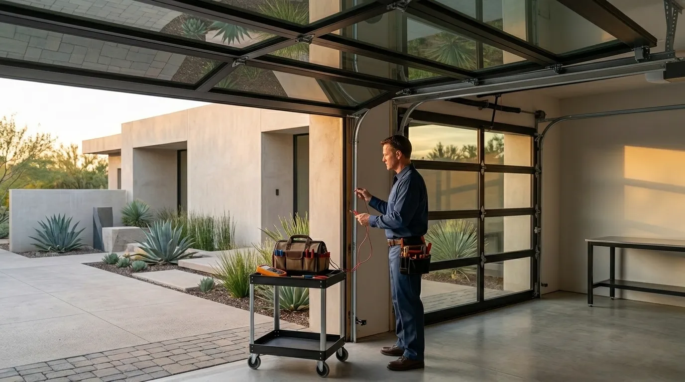 On-site diagnosis - Philadelphia garage door service