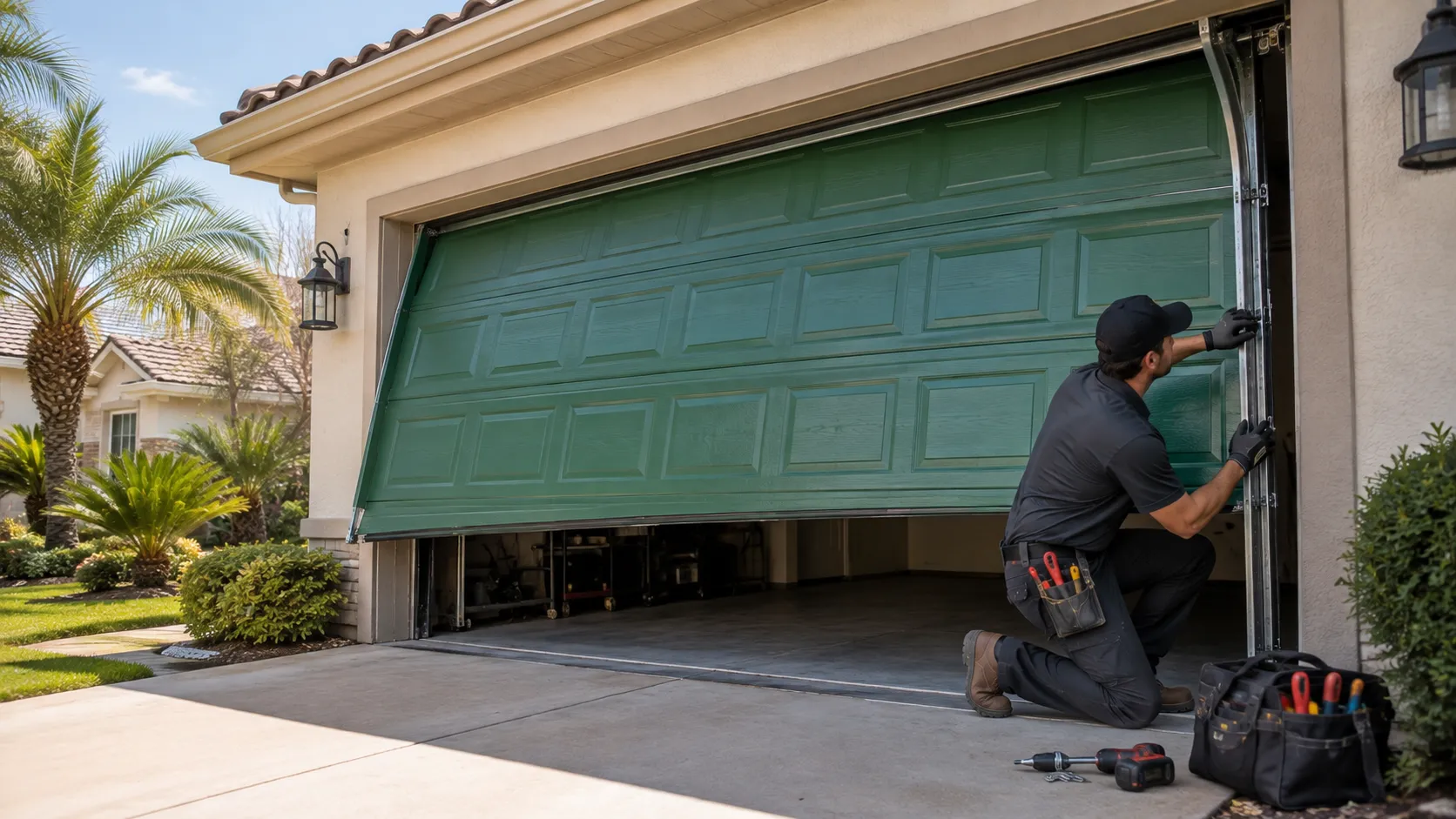 Tell us what’s wrong - Philadelphia garage door service