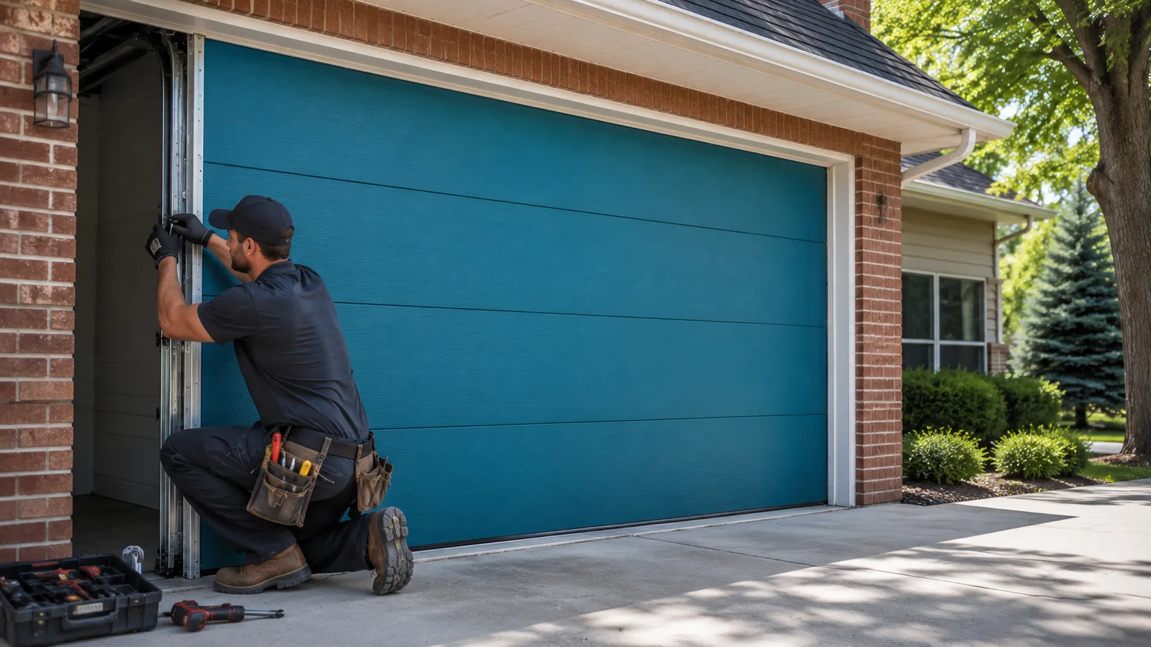 Garage Door Spring Repair for Levittown's 1950s Housing Stock